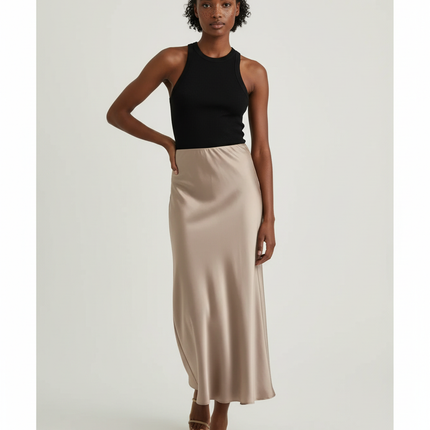 Collection image for: Jupe Satin Beige