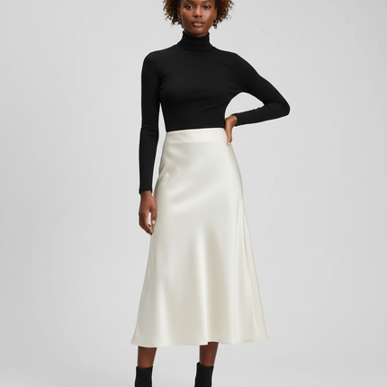 Collection image for: Jupe Satin Creme