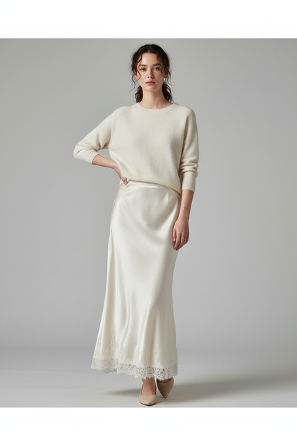 Jupe Blanche Satin Pour Mariage