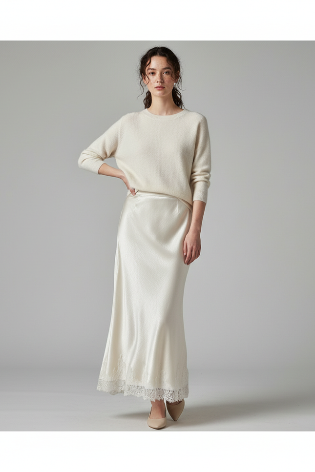 Jupe Blanche Satin Pour Mariage