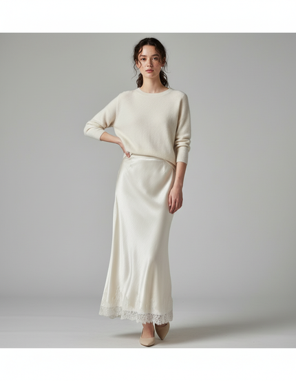 Jupe Blanche Satin Pour Mariage