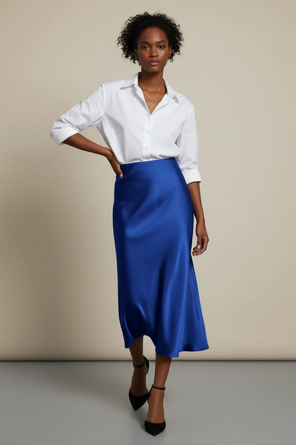 Jupe Satin Electrique