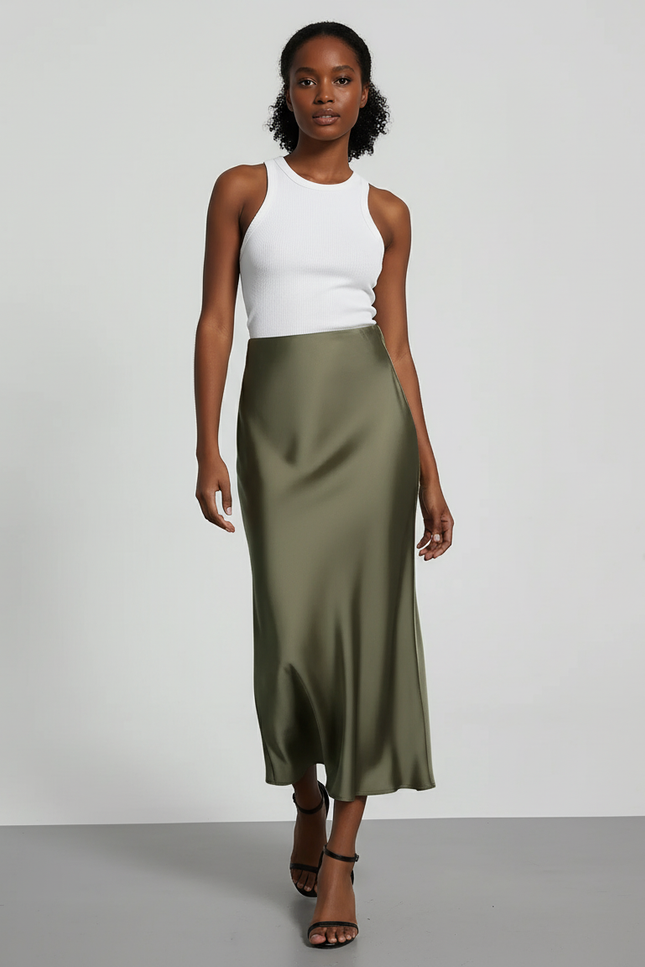 Jupe De Cérémonie Satin