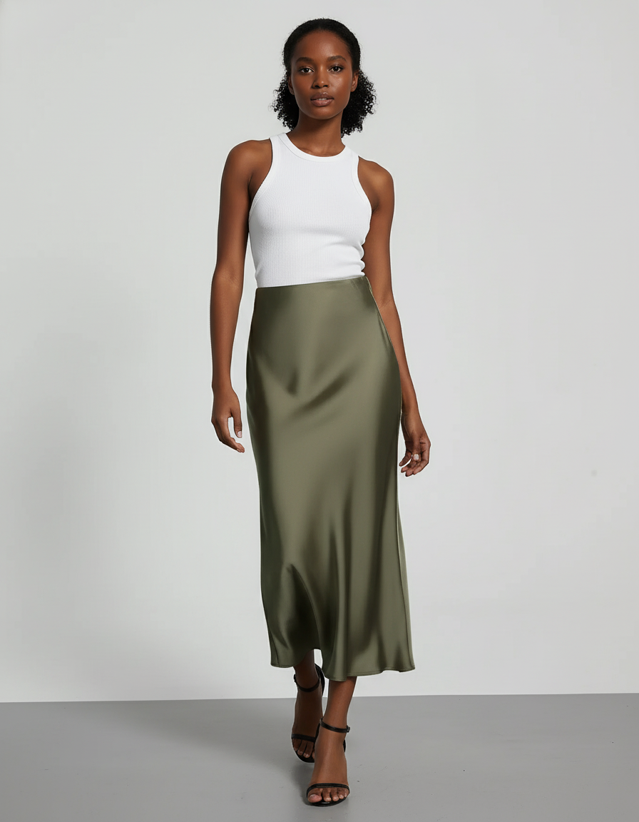 Jupe De Cérémonie Satin