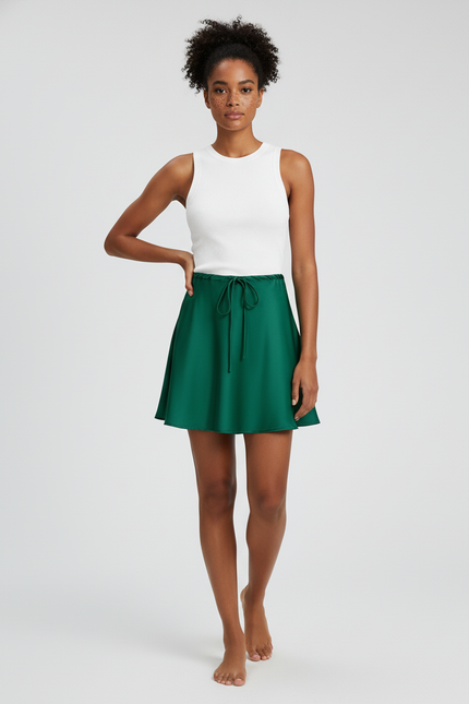 Jupe Satin Patineuse