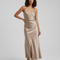 Jupe Midi Satin