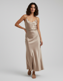 Jupe Midi Satin
