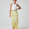 Jupe Satin Jaune