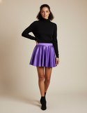 Jupe Plissée Satin