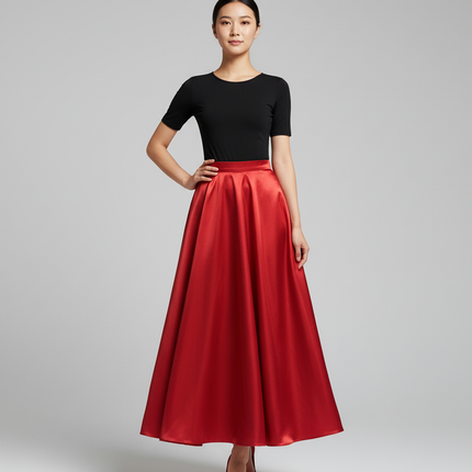 Collection image for: Jupe Rouge Satin