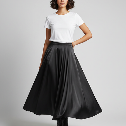 Collection image for: Jupe Satin Noir