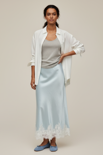 Jupe Satin Tendance