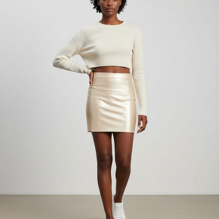 Collection image for: Jupe Satin Champagne