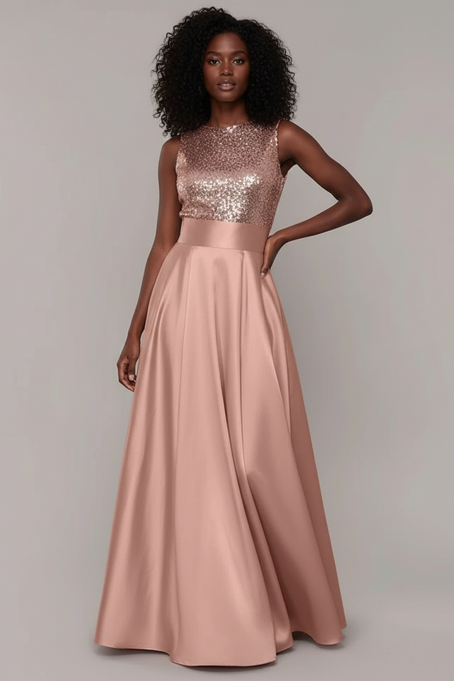 Jupe Longue Satin Ceremonies