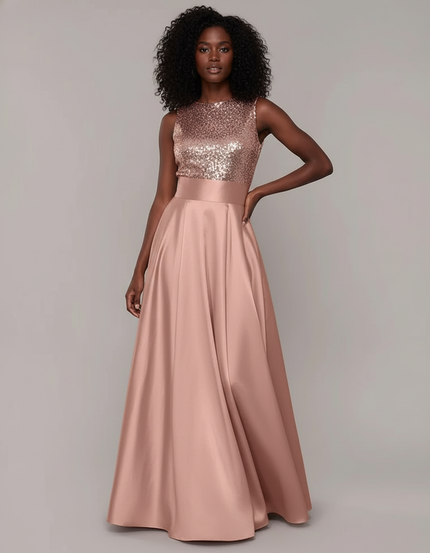 Jupe Longue Satin Ceremonies