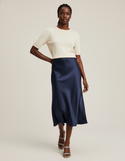 Jupe Midi Satin