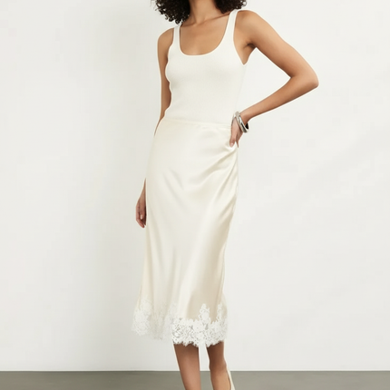Collection image for: Jupe Satin Creme