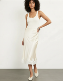 Jupe Satin Creme