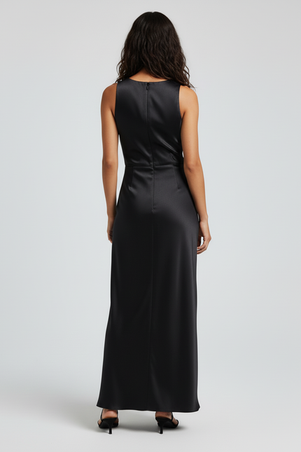 Jupe Longue Satin Fluide Demoiselle D'Honneur