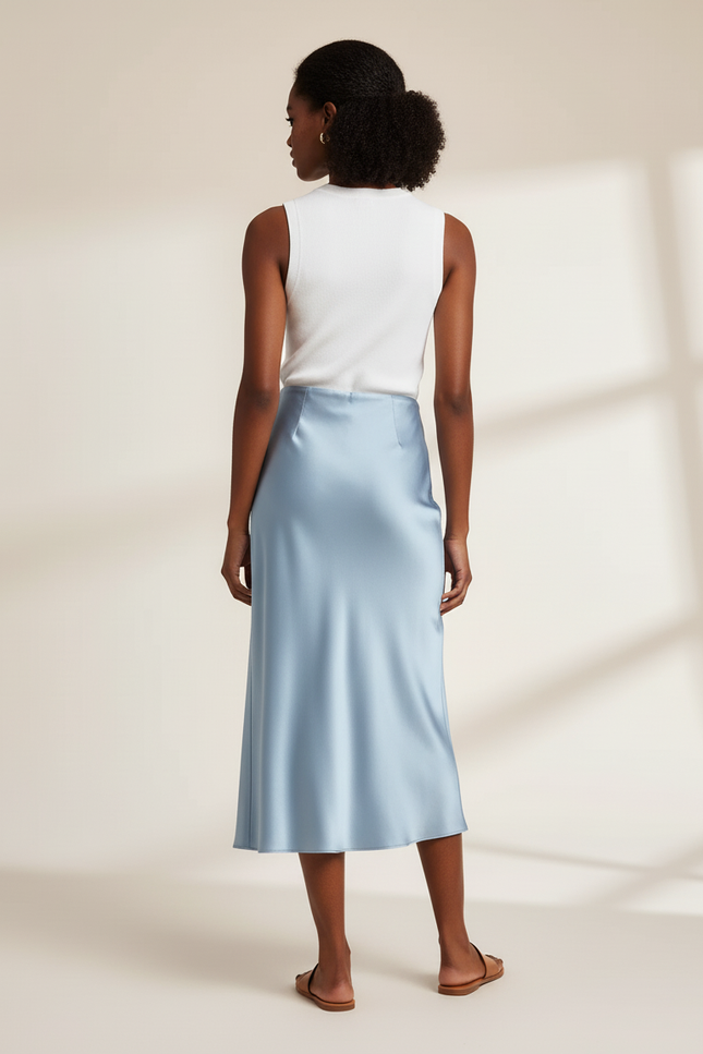 Jupe Satin En Hiver