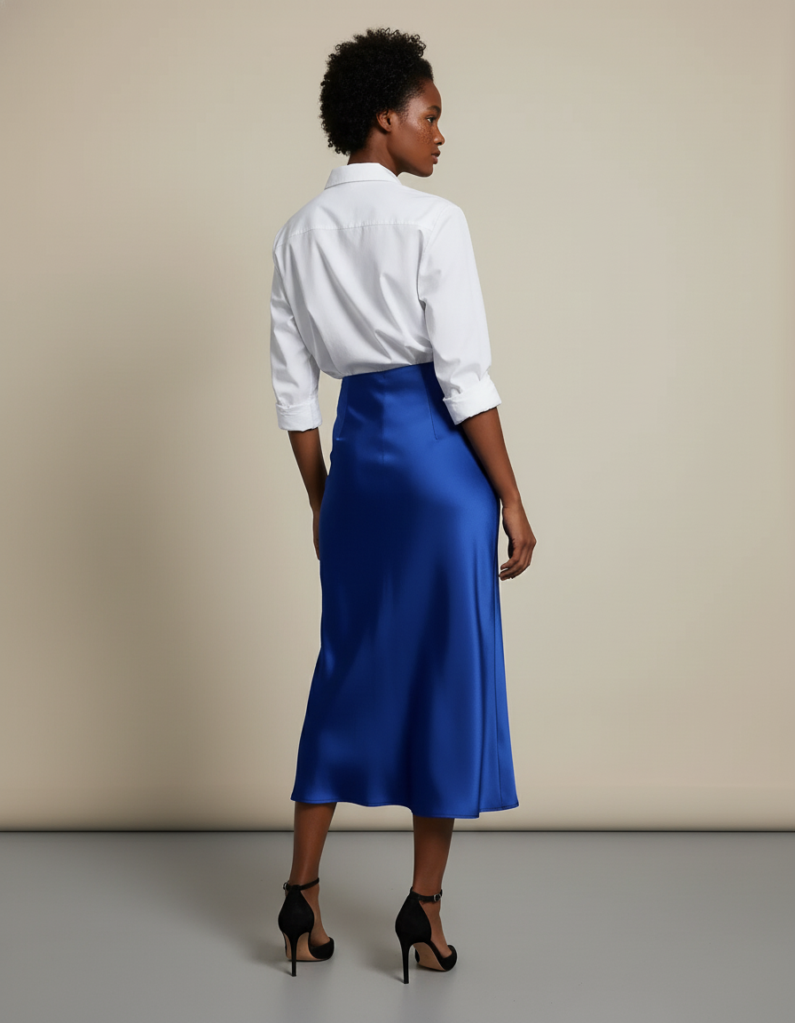 Jupe Satin Electrique