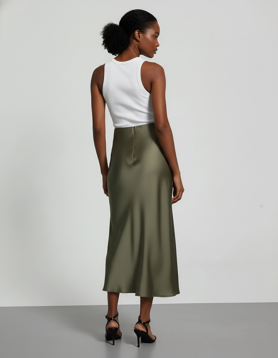Jupe De Cérémonie Satin
