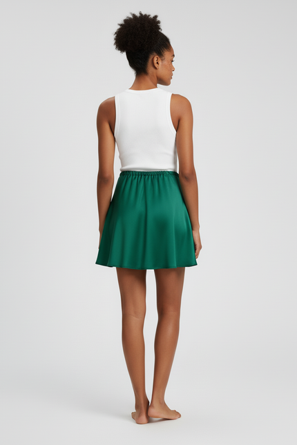 Jupe Satin Patineuse