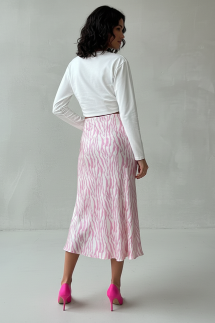 Jupe Satin Zebre