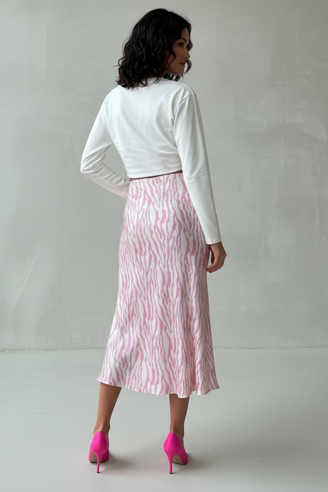 Jupe Satin Zebre