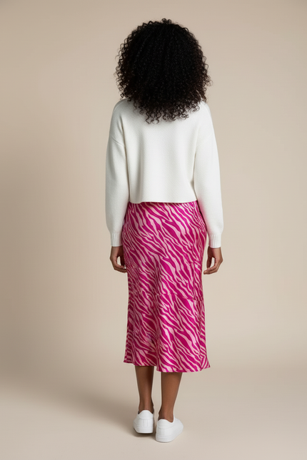 Jupe Satin Tigre