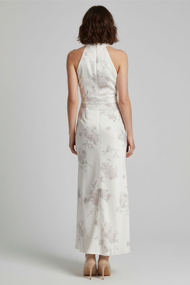 Jupe Fleuri En Satin