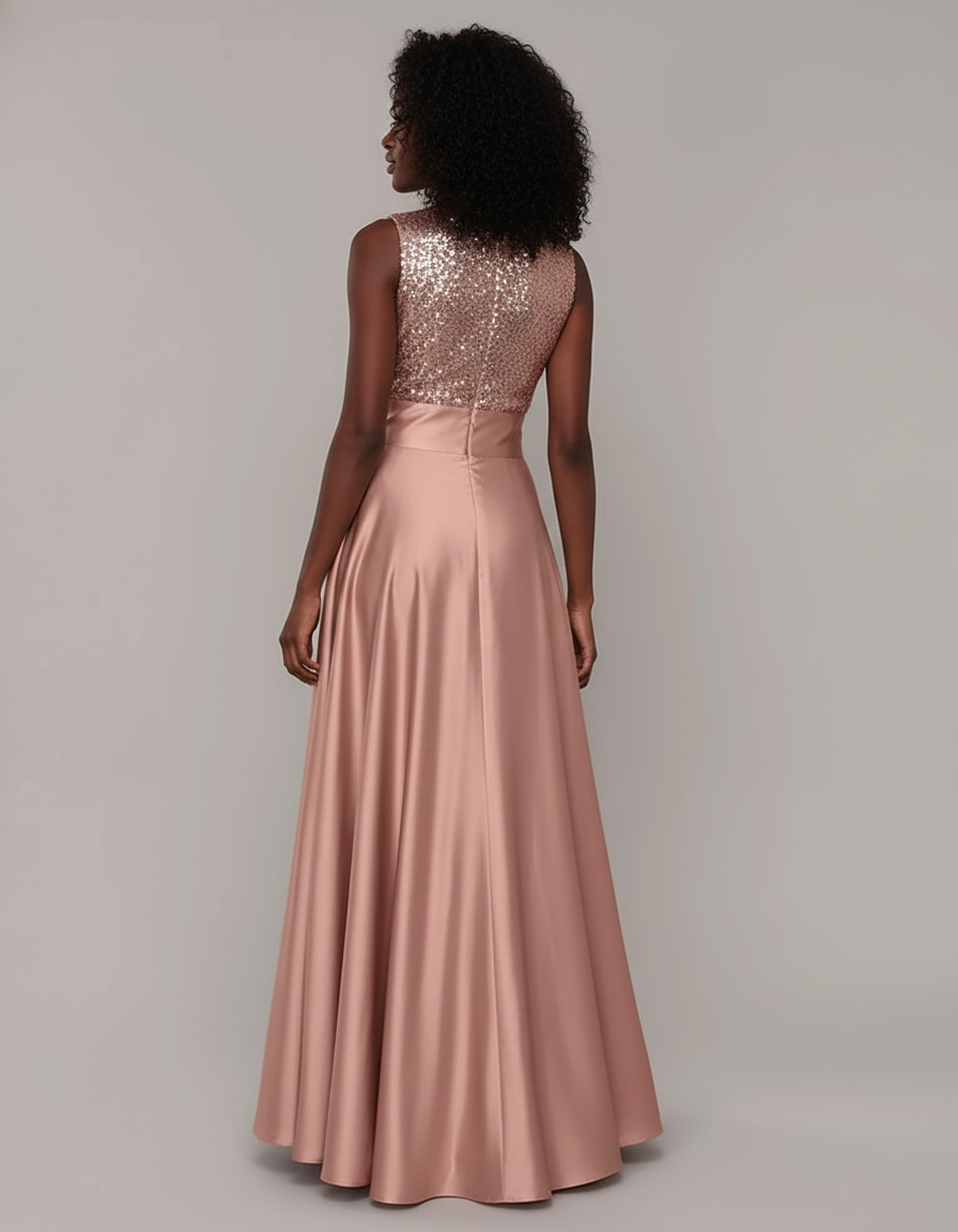 Jupe Longue Satin Ceremonies