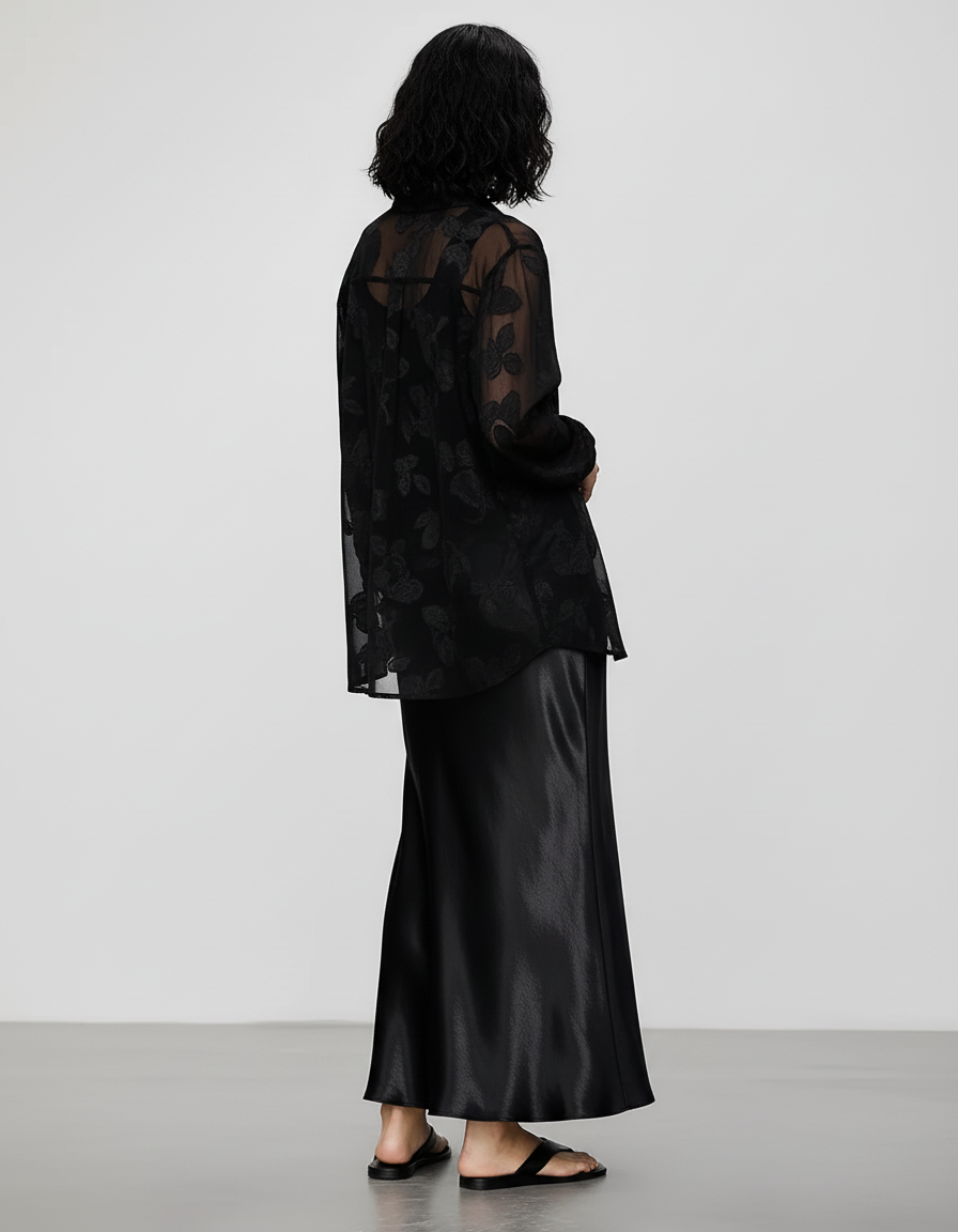 Jupe Moulante Satin