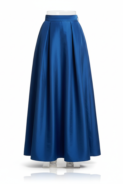 Jupe Satin Bleu Roi