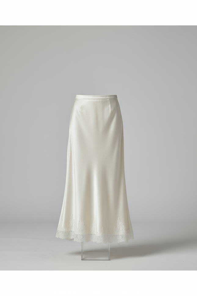 Jupe Blanche Satin Pour Mariage