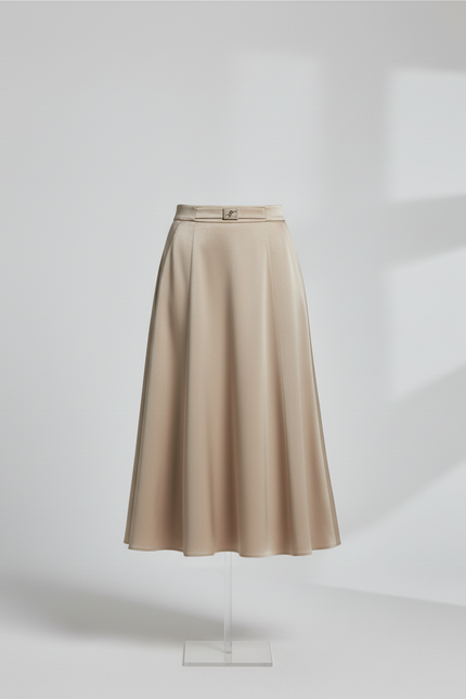 Jupe Corolle Satin