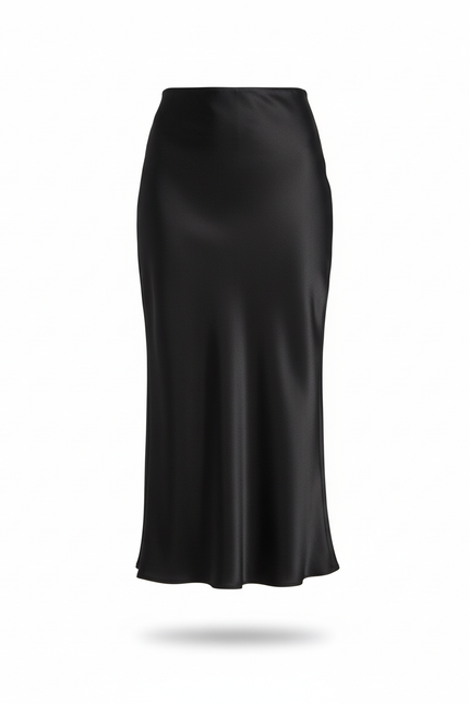 Jupe En Satin Grande Taille