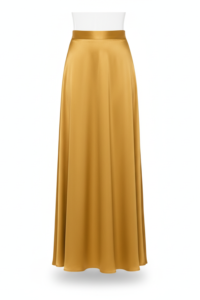 Jupe Jaune Satin
