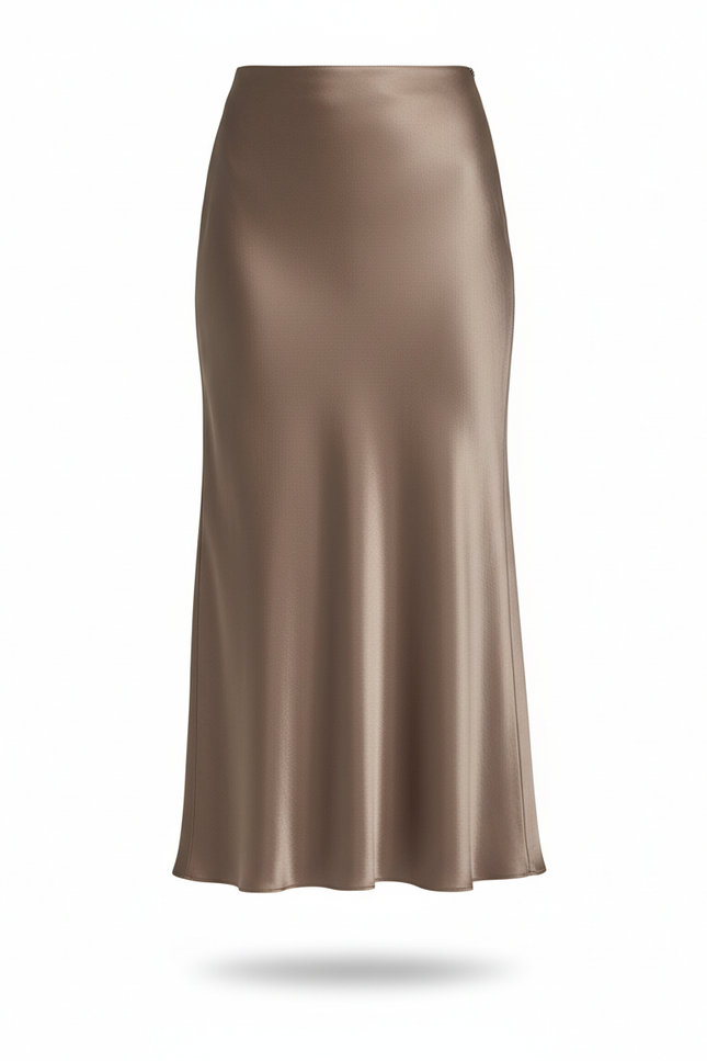Jupe Satin Bronze