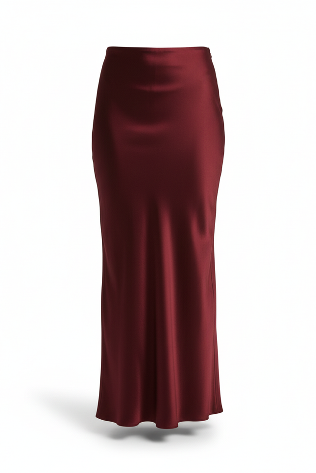 Jupe Drapée Satin
