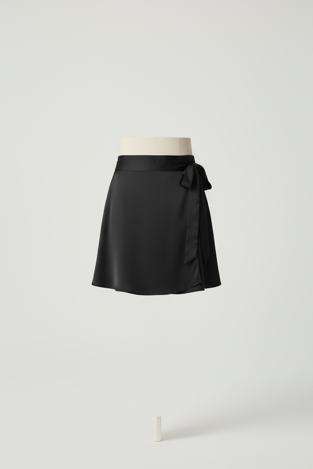 Jupe Croisée Satine