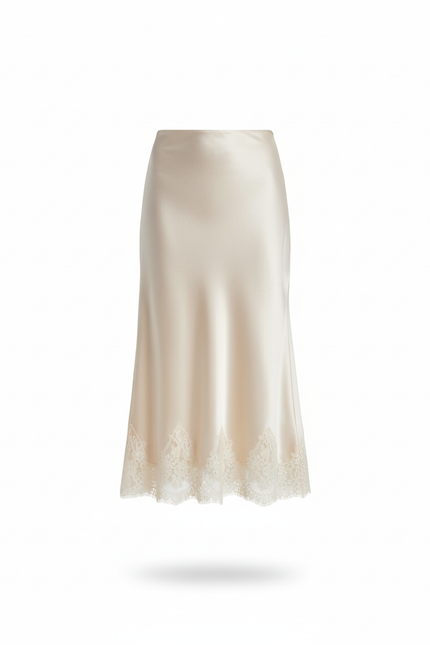 Jupe Dentelle Satin