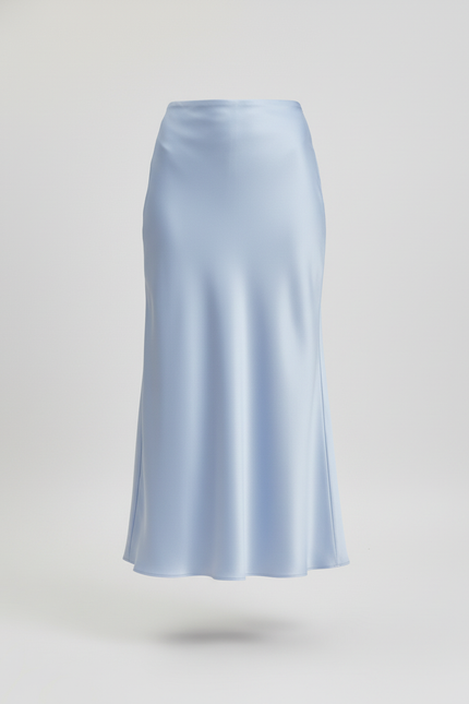 Jupe Midi En Satin