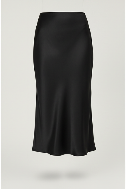 Jupe En Satin Noire