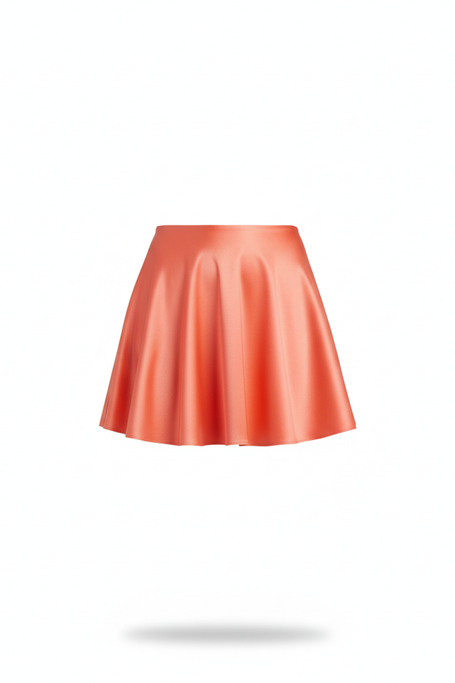 Jupe Satin Corail
