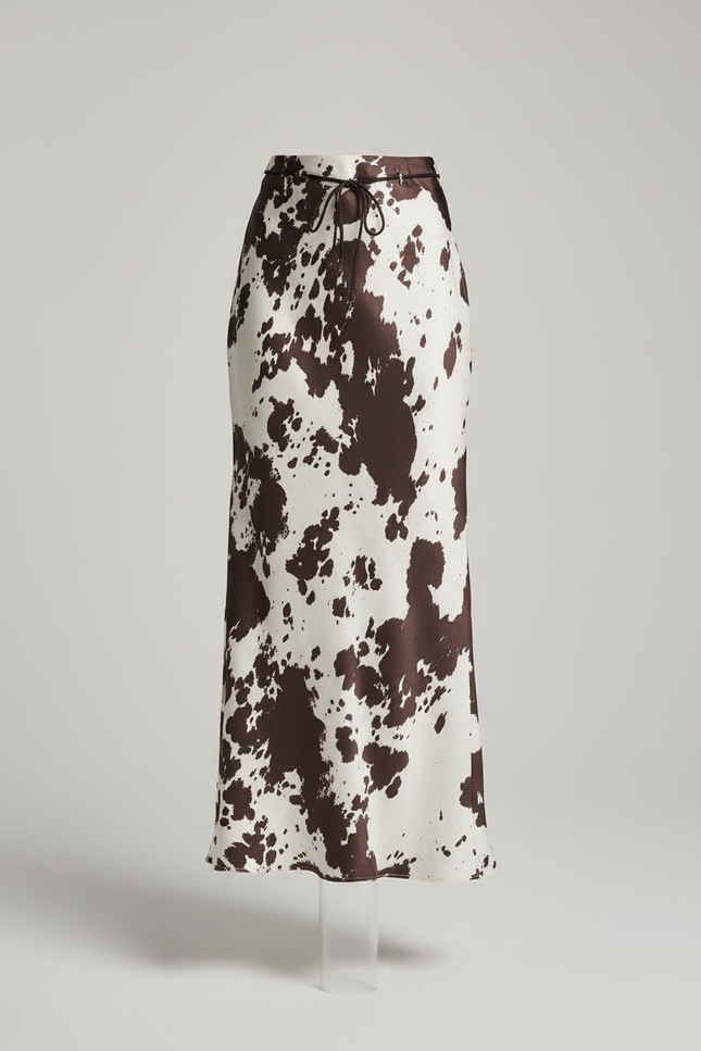 Jupe Satin Imprimé