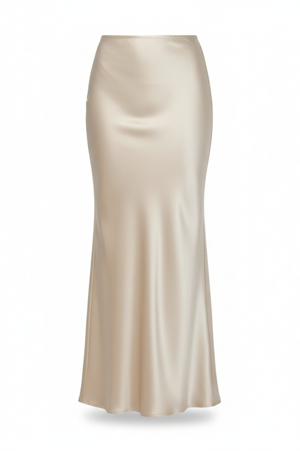 Jupe Longue Coupe Sirène Satin