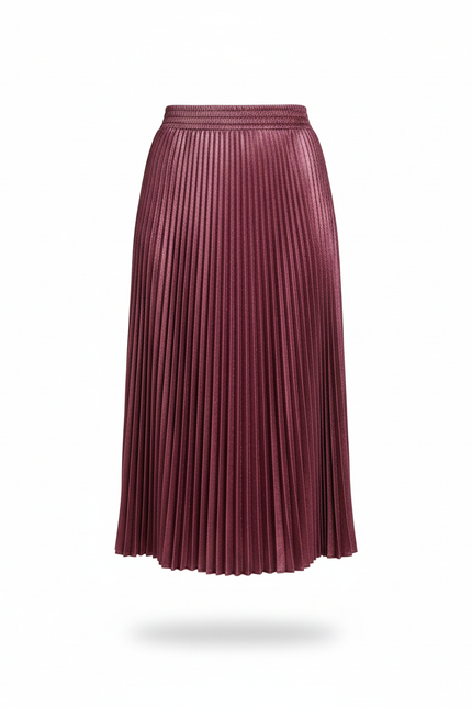 Jupe Plissee Satin