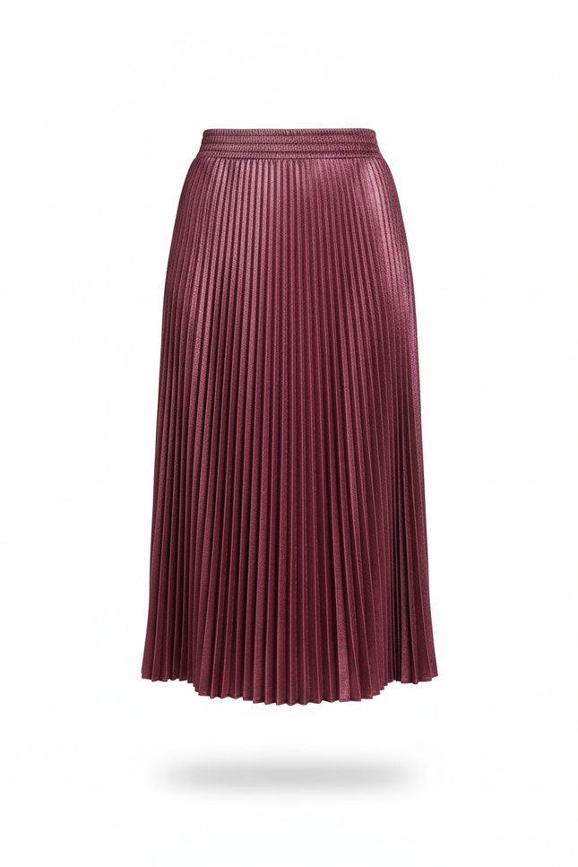 Jupe Plissee Satin