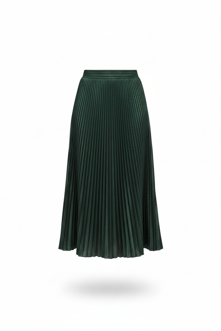 Jupe Satin Vert Emeraude